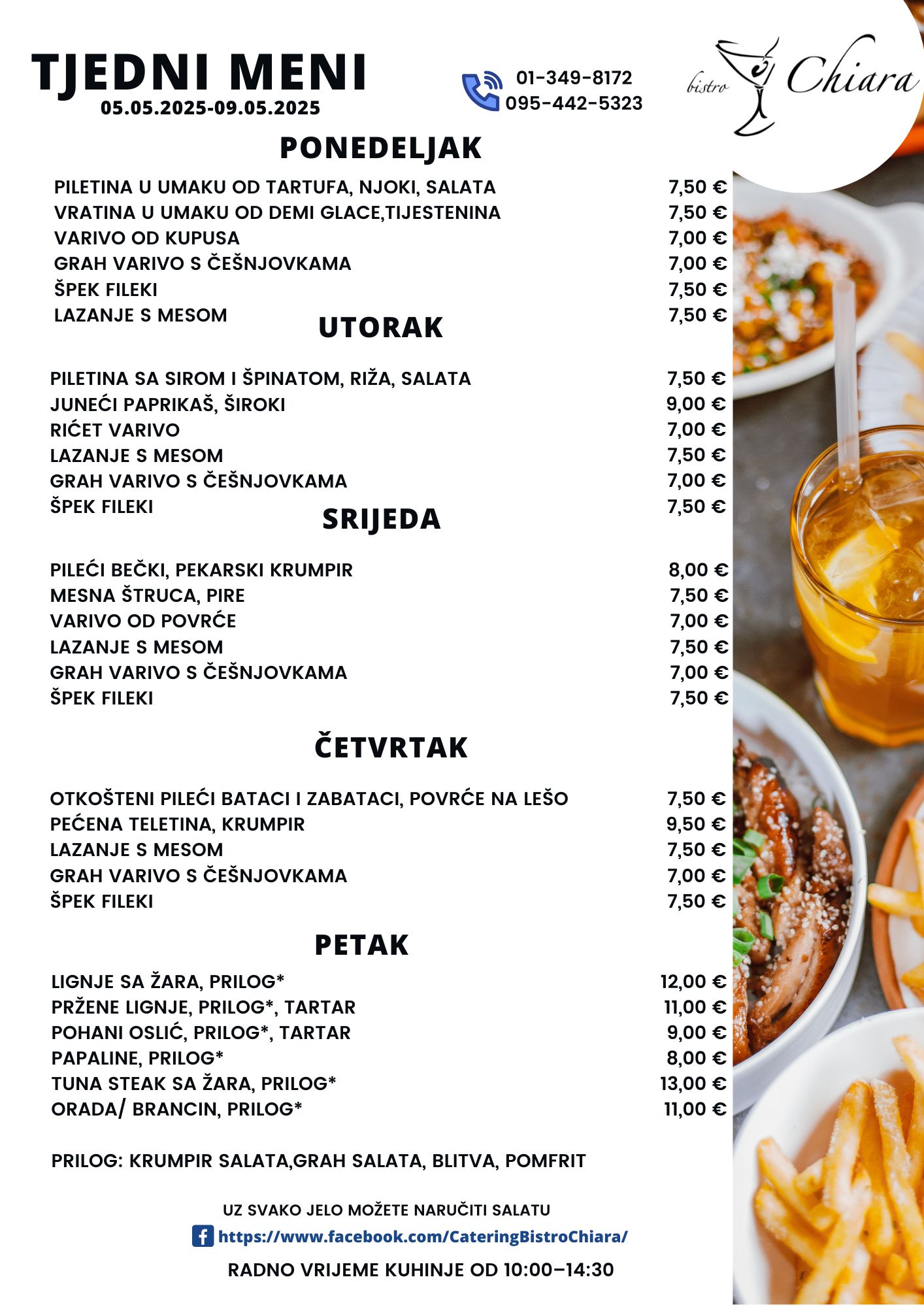 Pročitajte više o članku TJEDNI MENI 05.05.2025-09.05.2025