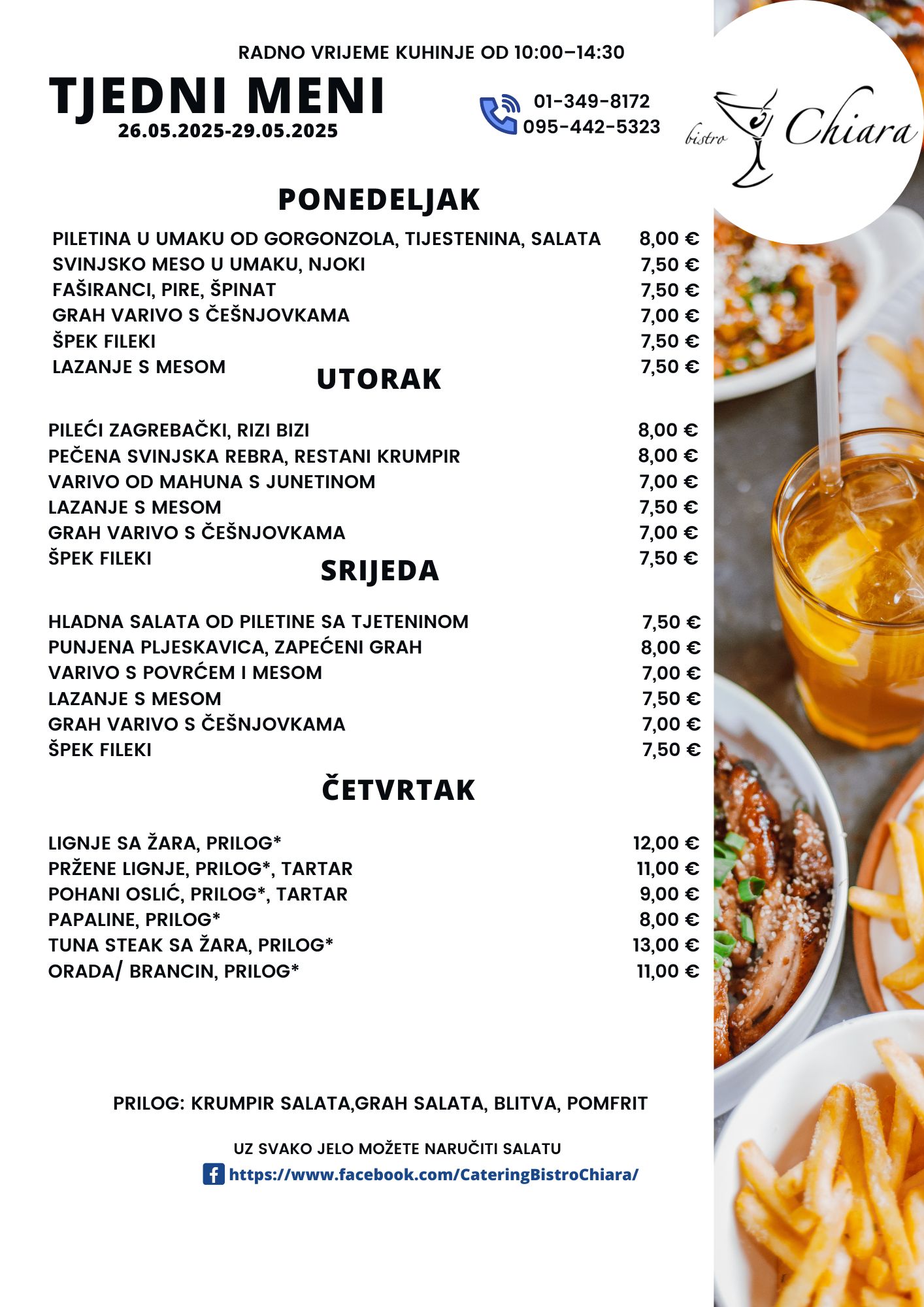 Pročitajte više o članku TJEDNI MENI 26.05.2025-29.05.2025