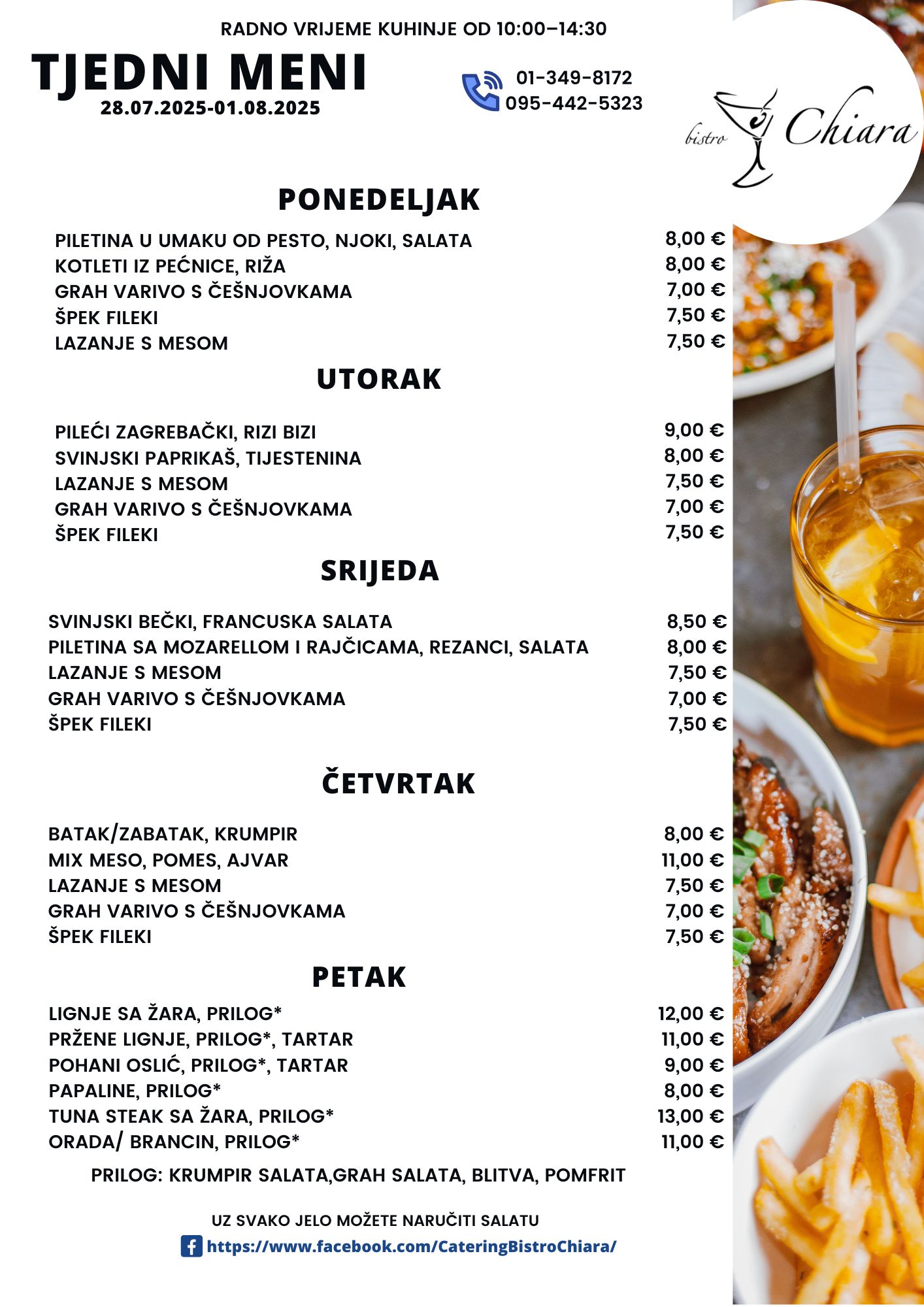 Pročitajte više o članku TJEDNI MENI 28.07.2025-01.08.2025