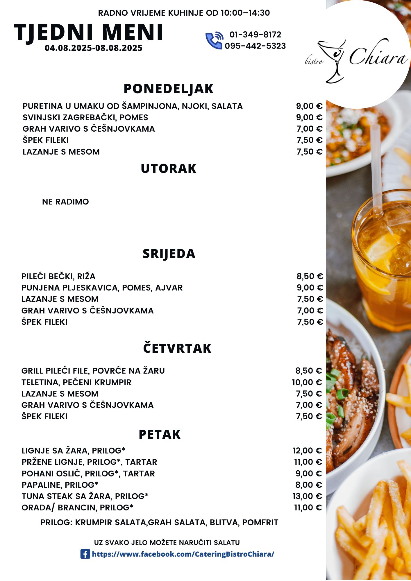 Pročitajte više o članku TJEDNI MENI 04.08.2025-08.08.2025