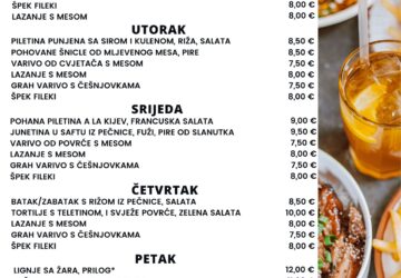 TJEDNI MENI 27.10.2025 -31.10.2025