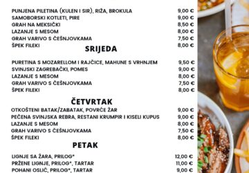 TJEDNI MENI 12.10.2026 -16.10.2026